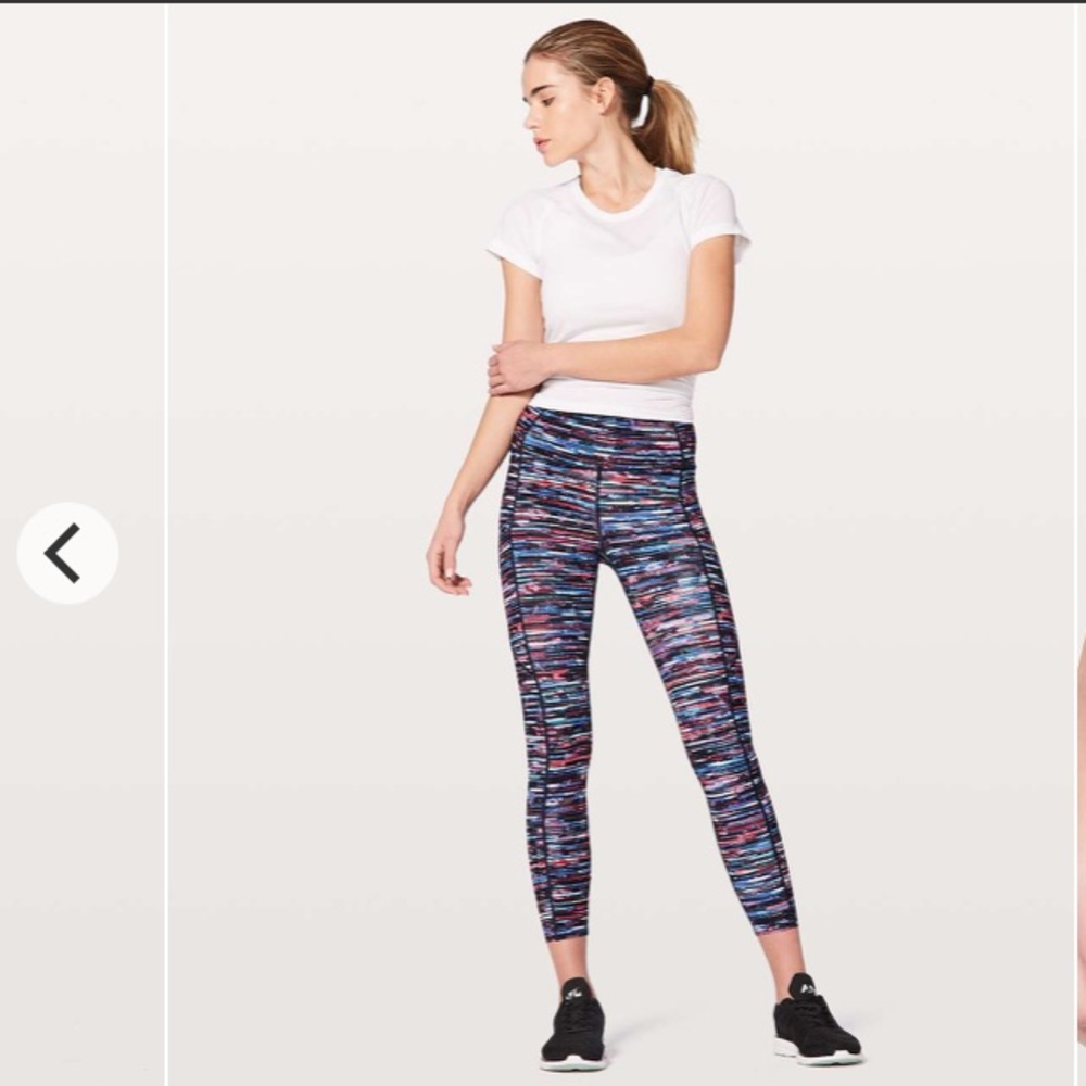 Lululemon Fast & Free 7/8 Tight- Nulux fabric 25”